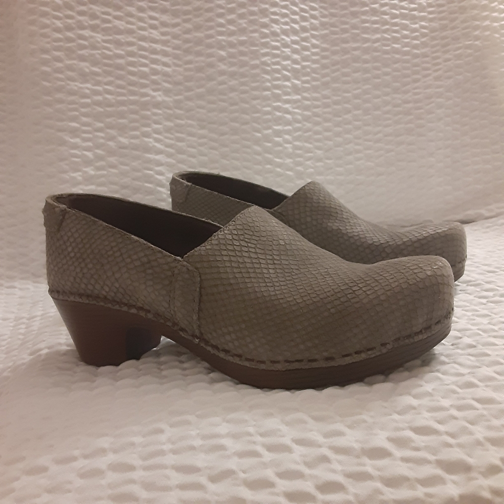 Dansko Leather Clogs